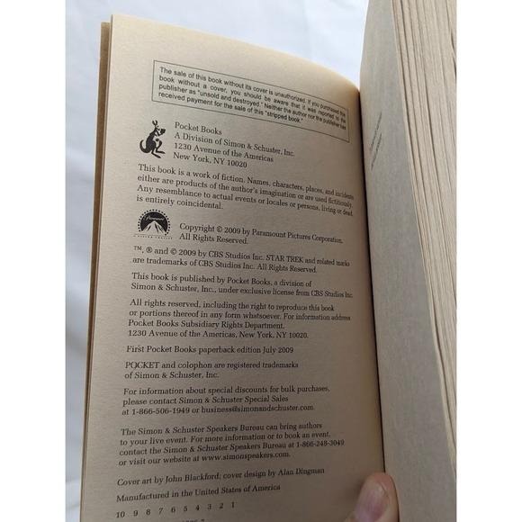 Star Trek Paperback Losing the Peace The Next Generation Novel - Picture 6 of 6